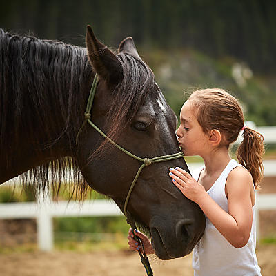 The children's farm in our hotel in Gerlos/Zillertal